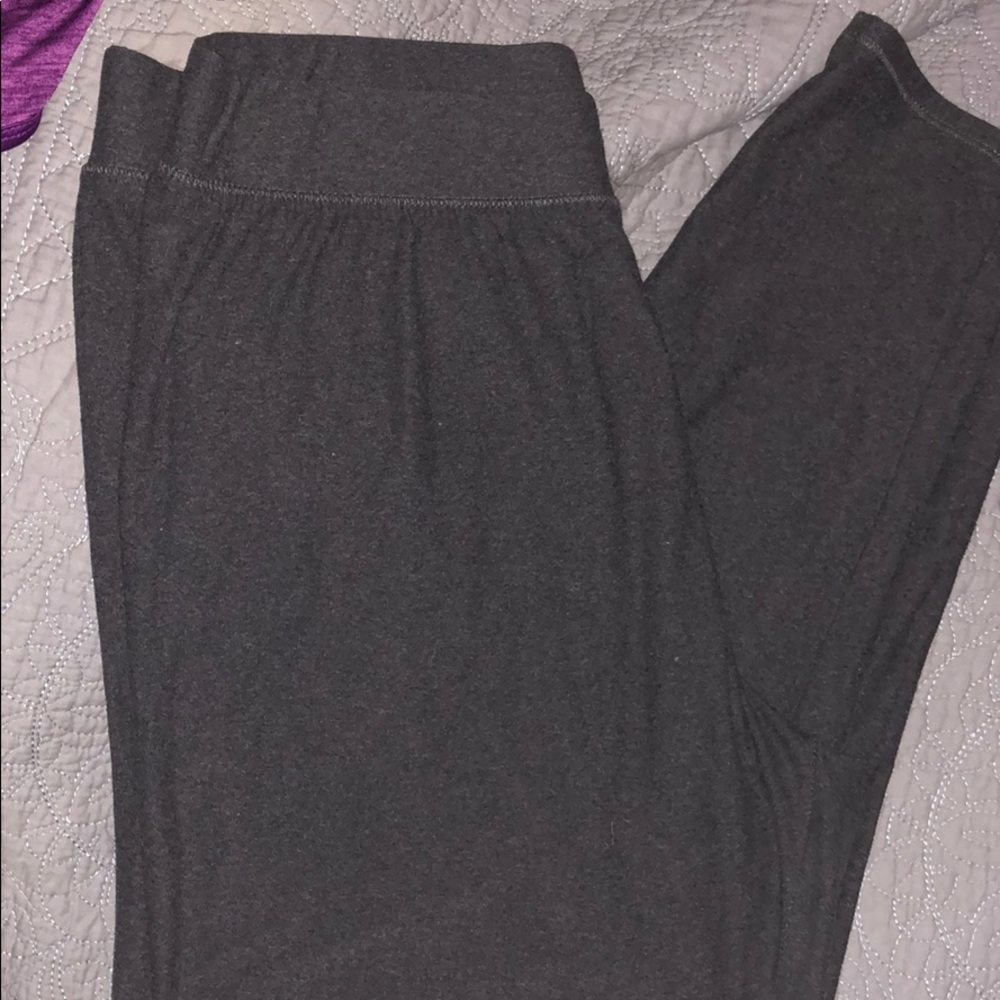 Maurices grey leggings Sz L